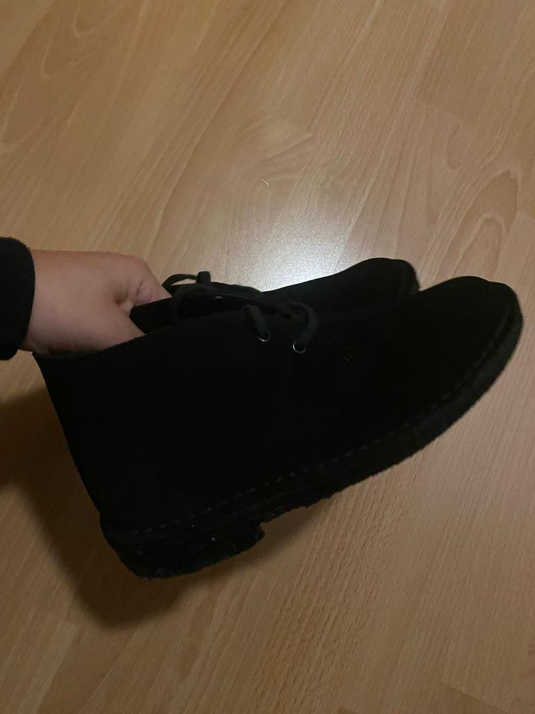 Clarks desert boot, Verzenden, Zo goed als nieuw, Zwart