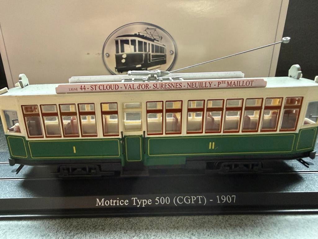 Model Tram - Motrice Type 500 (CGPT) - 1907, Overige merken, Ophalen of Verzenden, Zo goed als nieuw, Groter dan 1:32