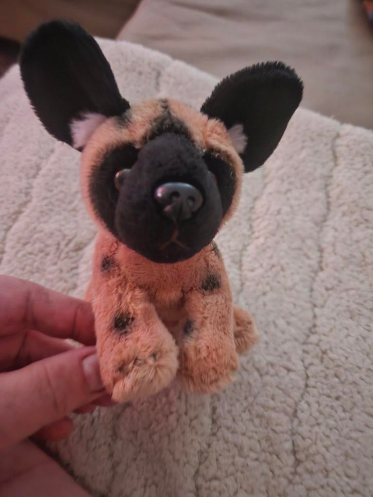 Hyena knuffel, Ophalen of Verzenden, Zo goed als nieuw, Hond
