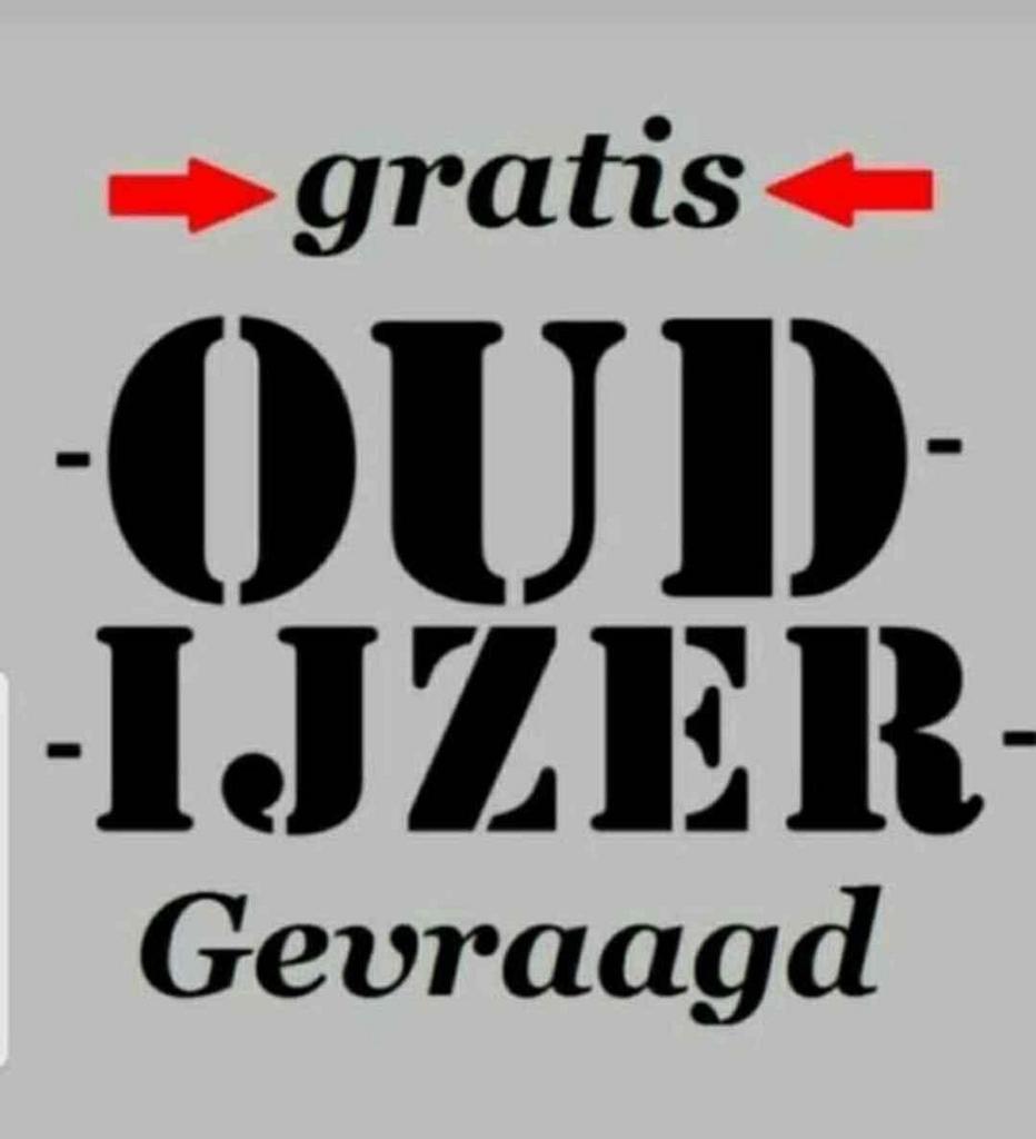 Oud ijzer, Doe-het-zelf en Verbouw, Metalen, Ophalen of Verzenden, Zo goed als nieuw
