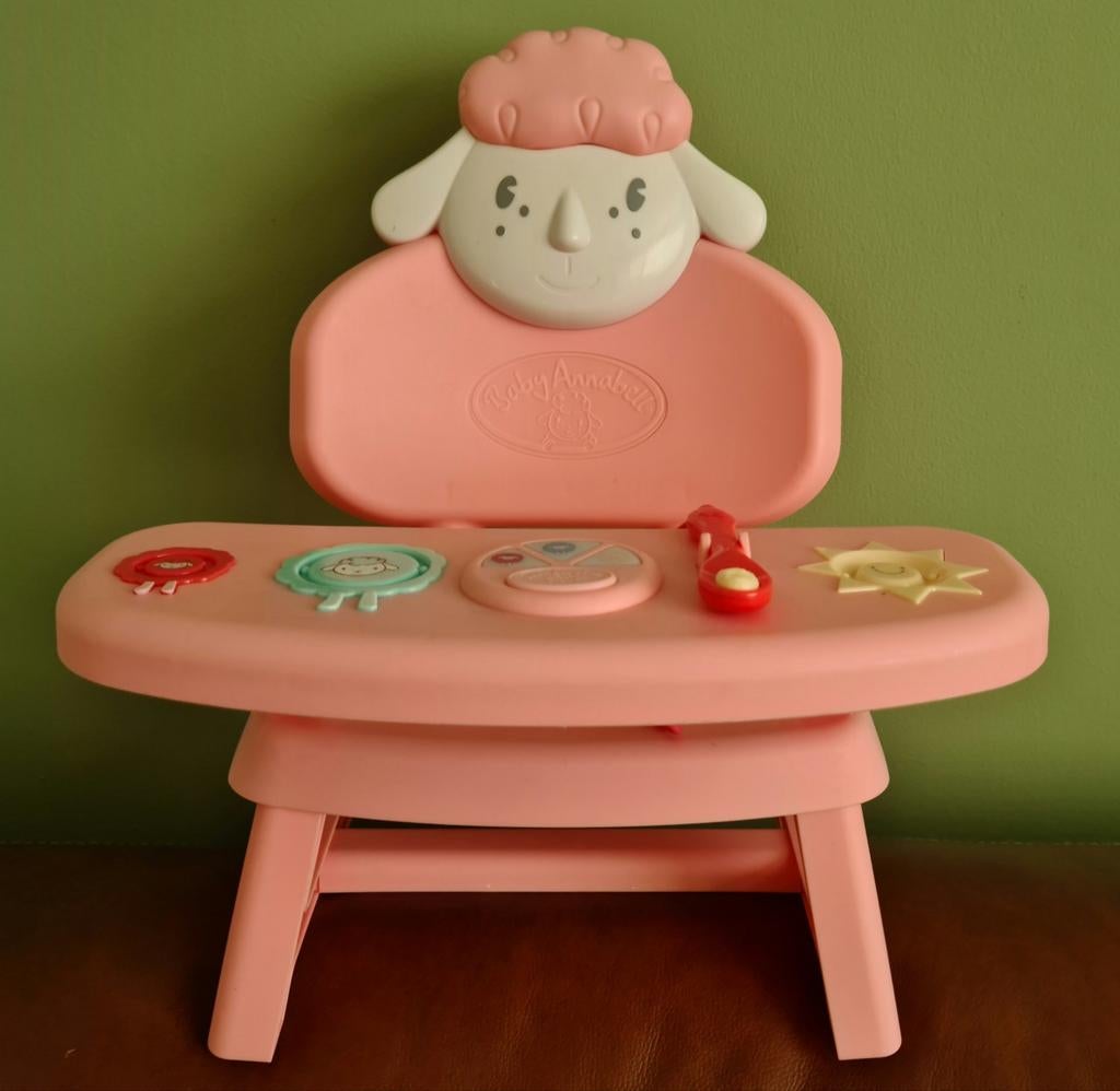 BABY born Interactieve Kinderstoel, Ophalen of Verzenden, Zo goed als nieuw, Kunststof, Speelkeuken-accessoire