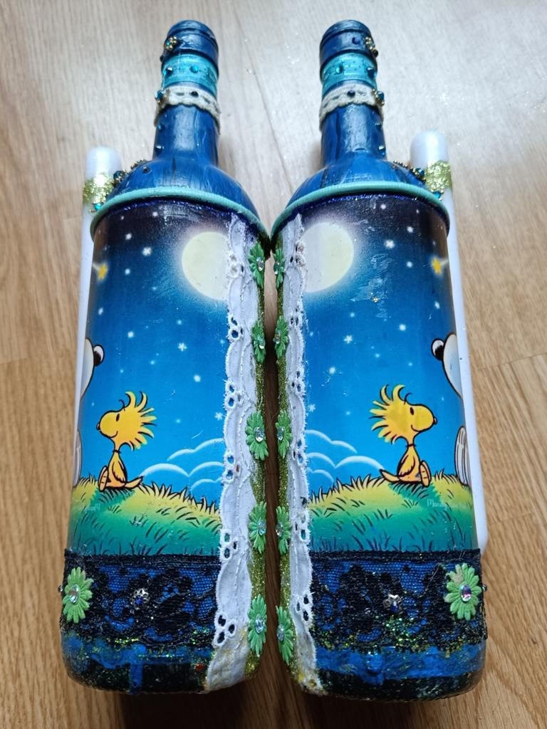 Snoopy - kandelaars, Verzamelen, Ophalen of Verzenden, Snoopy, Nieuw, Beeldje of Figuurtje