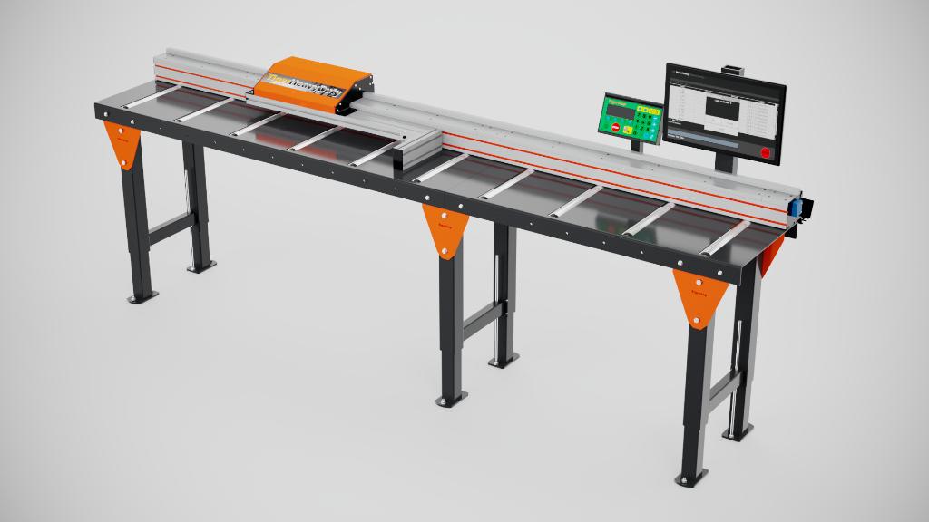 Tigerstop Heavy Duty HD 600kg opduwen lengtemeetsysteem, Ophalen, Nieuw, Afkortzaag, 30 tot 70 mm