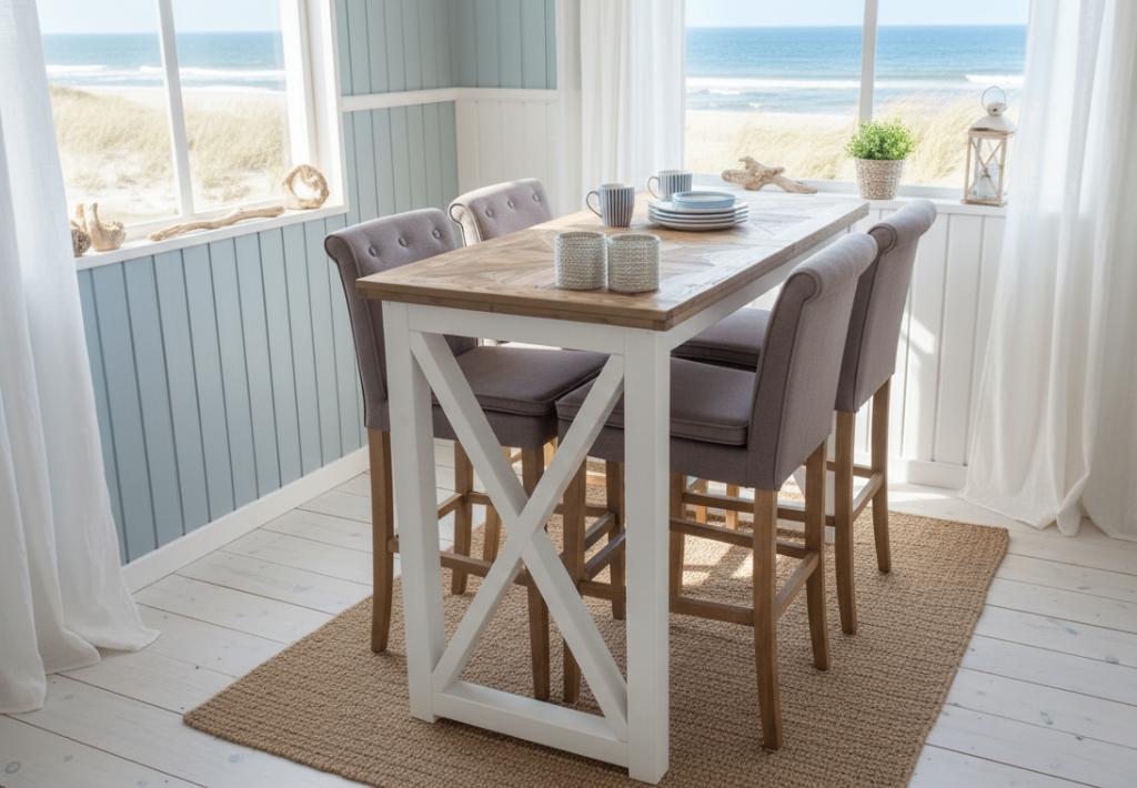 Maatwerk landelijke bartafel in RM Chassigny stijl., Huis en Inrichting, Ophalen of Verzenden, Nieuw