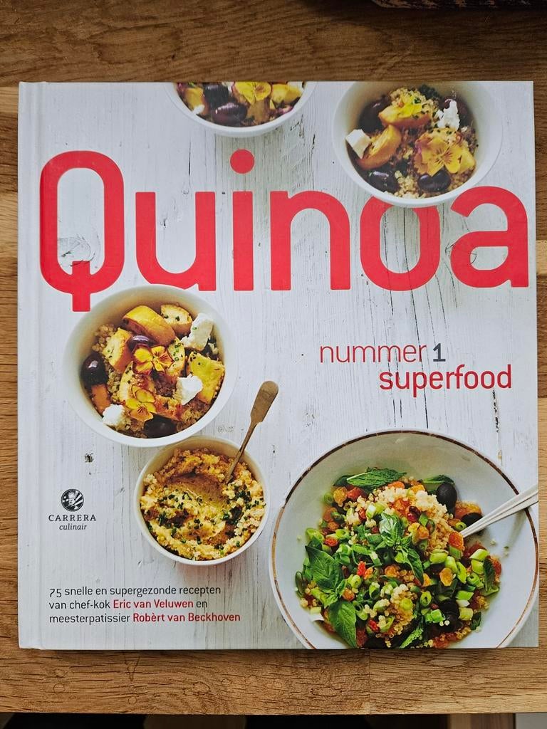 Robert van Beckhoven - Quinoa, Ophalen of Verzenden, Zo goed als nieuw, Robert van Beckhoven; Eric van Veluwen
