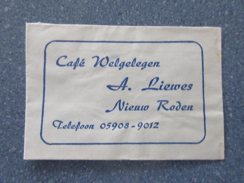 Nieuw Roden, café Welgelegen, Verzenden, Nederland