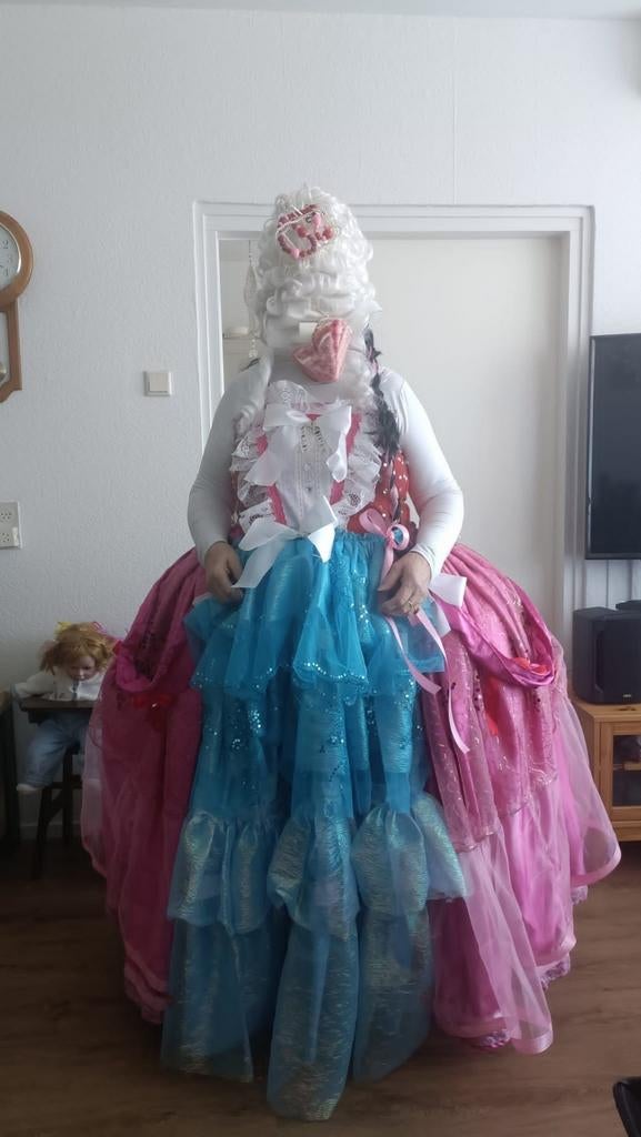 Carnavals jurk XL XXL, Ophalen of Verzenden, Meisje