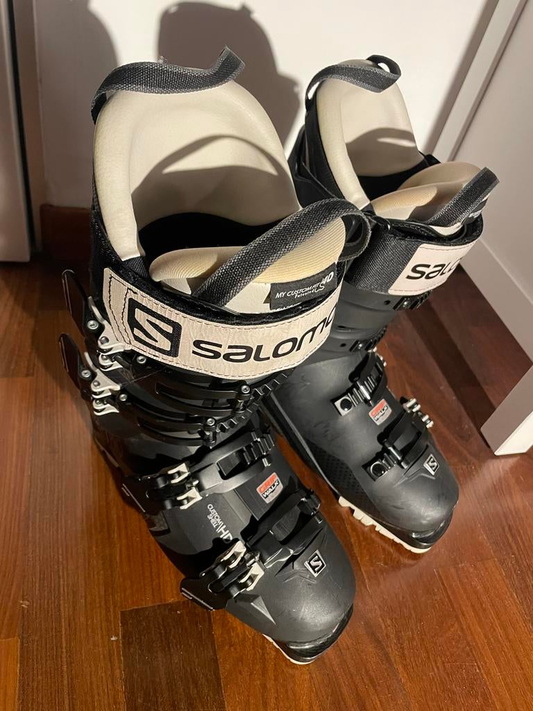 Salomon skischoenen - zo goed als nieuw!, 160 tot 180 cm, Schoenen, Zo goed als nieuw, Skiën