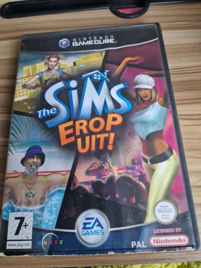 The Sims Erop Uit! - GameCube, Spelcomputers en Games, Games | Nintendo GameCube, Gebruikt, 1 speler, Ophalen of Verzenden, Vanaf 7 jaar