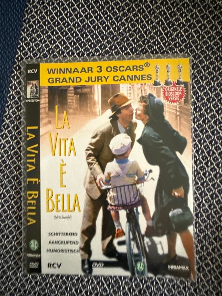 La Vita È Bella DVD - Drama Klassieker, Alle leeftijden, Ophalen of Verzenden, Zo goed als nieuw, Drama