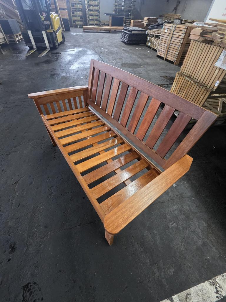 Nieuwe tuinbanken te koop Kensington Hardhout 125cm, Ophalen of Verzenden, Nieuw, Hout