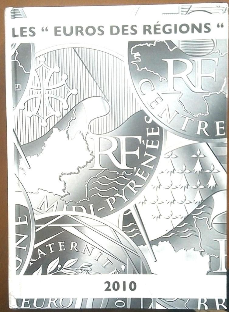 Frankrijk. 10 Euro 2010 "Régions" (27 munten), Postzegels en Munten, Munten | Europa | Euromunten, Setje, Zilver, Ophalen of Verzenden