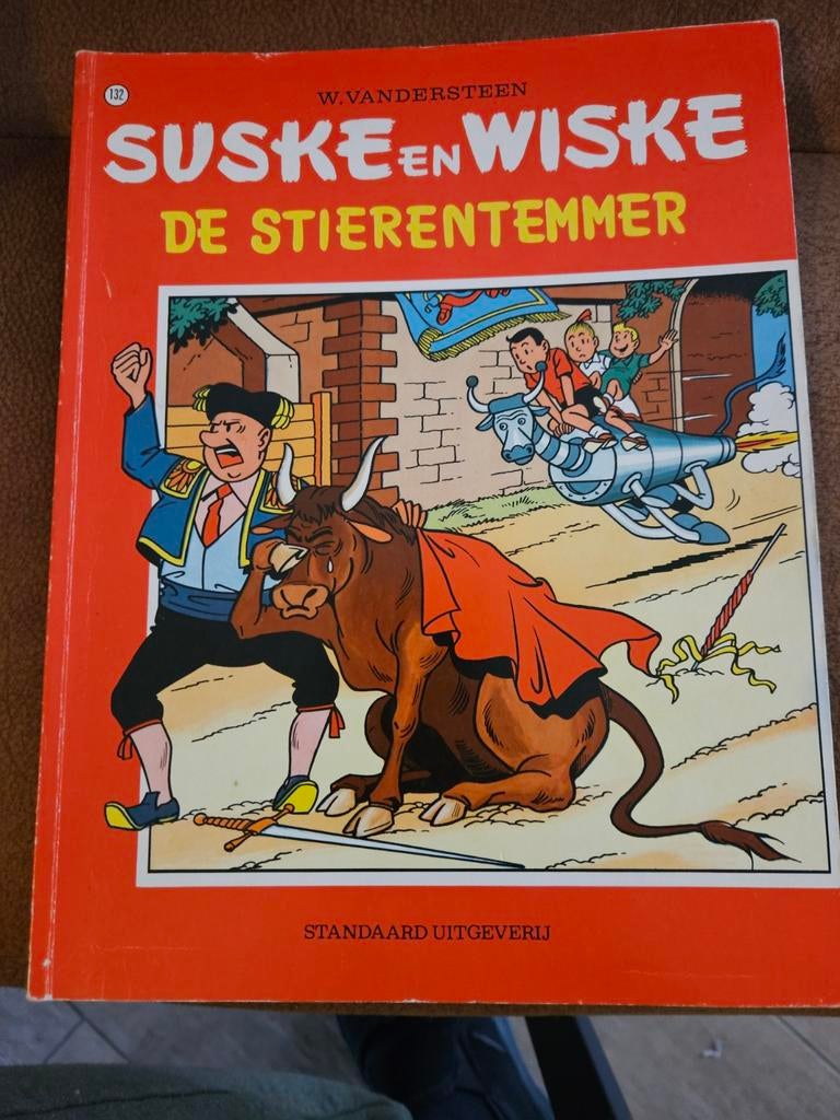 Suske en Wiske - De Stierentemmer, Eén stripboek, Ophalen, Gelezen, W. Vandersteen