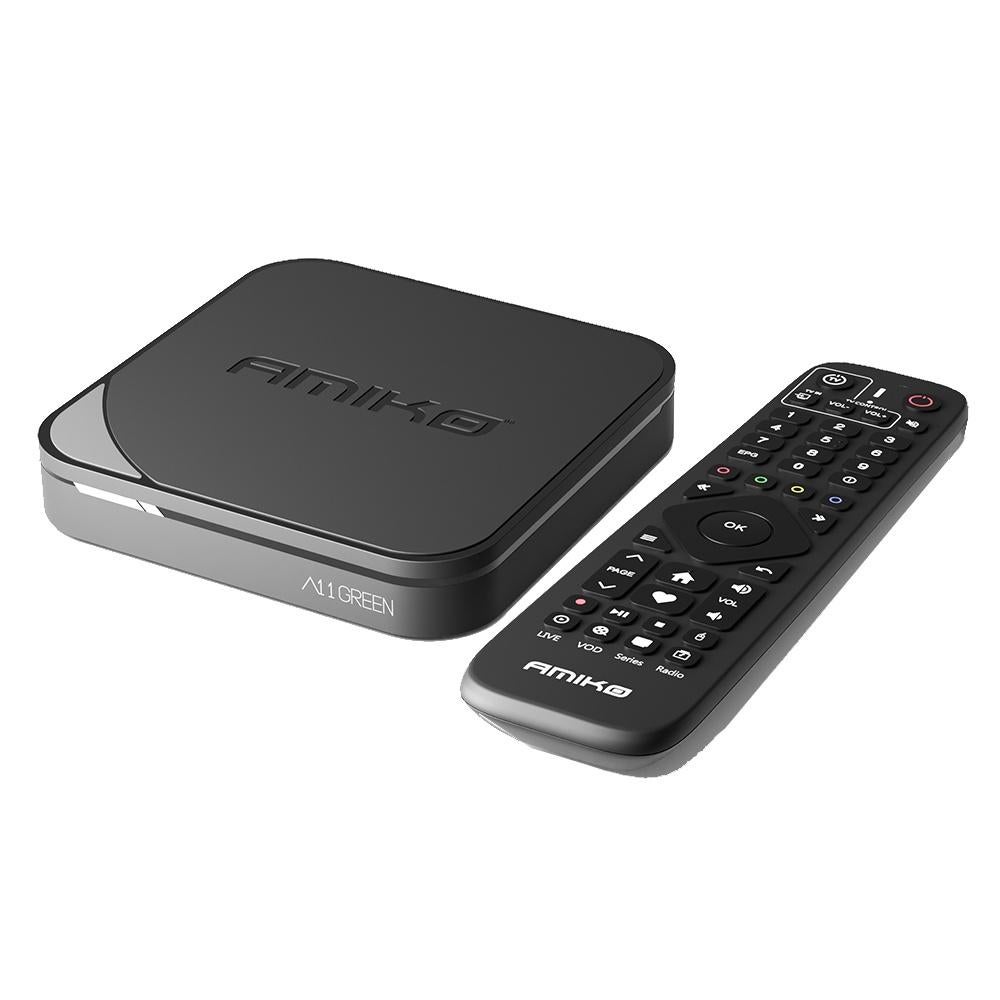 Amiko A11 Green Android  Box, Ophalen of Verzenden, Nieuw, HDMI, Minder dan 500 GB