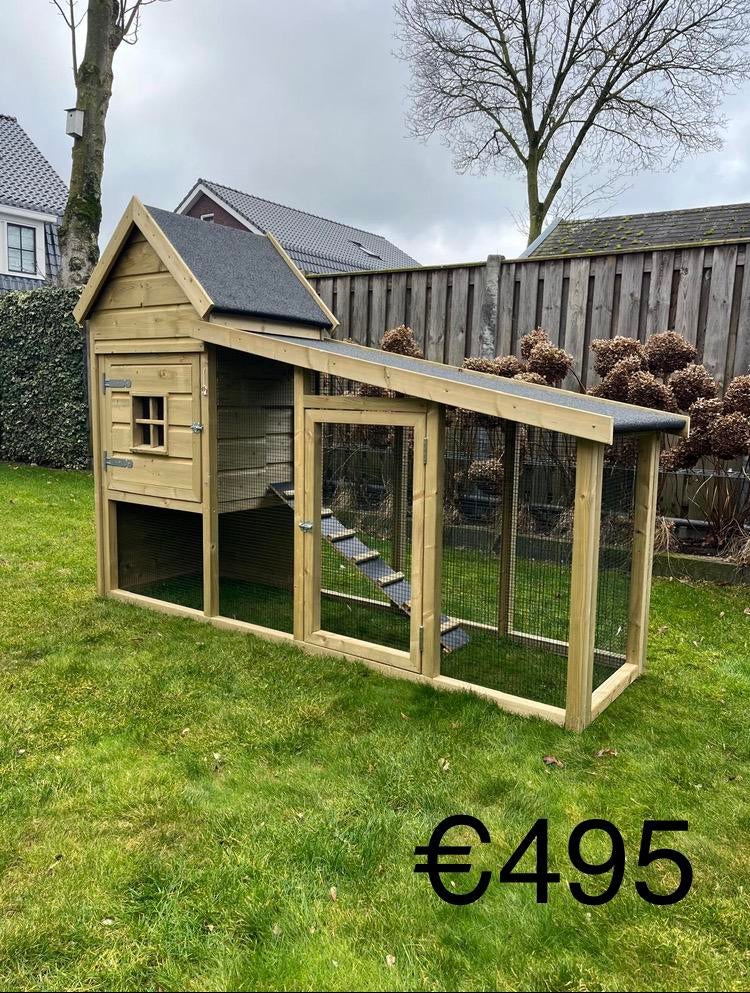 Konijnenhok / kippenhok  !!VOORRAAD!!, Ophalen, Nieuw, Kippenhok of Kippenren