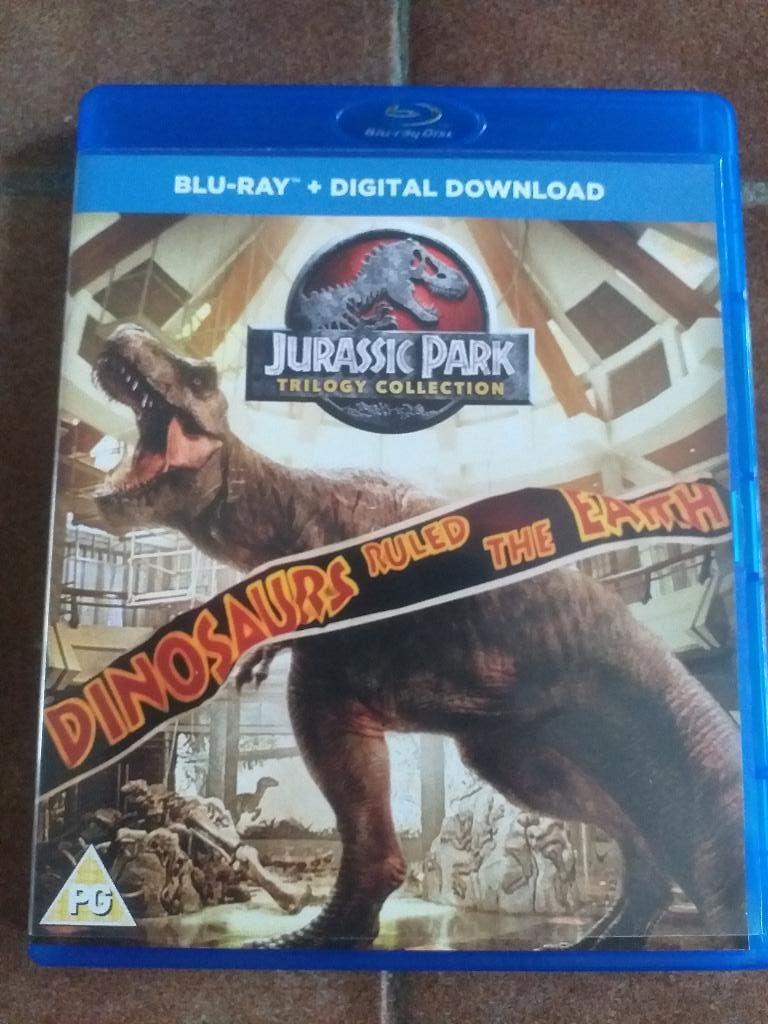 Jurassic Park Trilogy Collection Bluray, Cd's en Dvd's, Blu-ray, Ophalen of Verzenden, Zo goed als nieuw, Avontuur