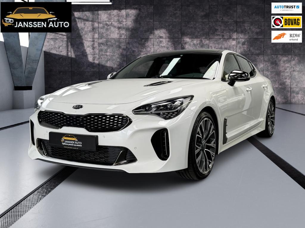 Kia Stinger 2.0 T-GDI GT-Line | Pano | H&K | Adaptive | Lede, 1998 cc, Achterwielaandrijving, Gebruikt, Zwart