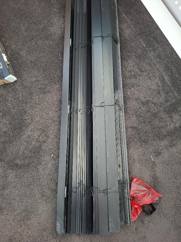 Mooie zwarte shutters, Huis en Inrichting, Ophalen, Zwart, 150 tot 200 cm, Zo goed als nieuw