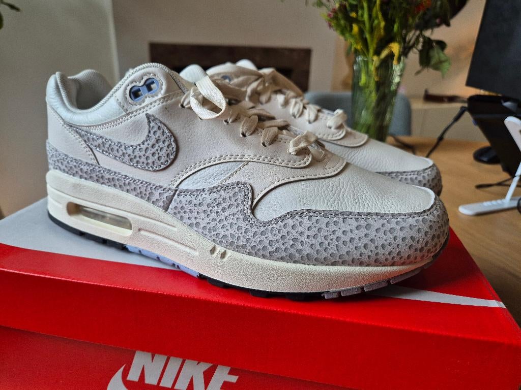 Nike Air Max 1 'Summit White' – Maat 43, Wit, Nike, Nieuw, Ophalen of Verzenden
