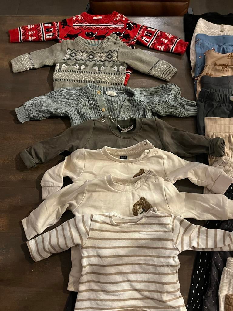 Grote kleding set jongens maat 62 Zeeman Wibra H&M Zara Pren, Ophalen of Verzenden, Gebruikt, Maat 62