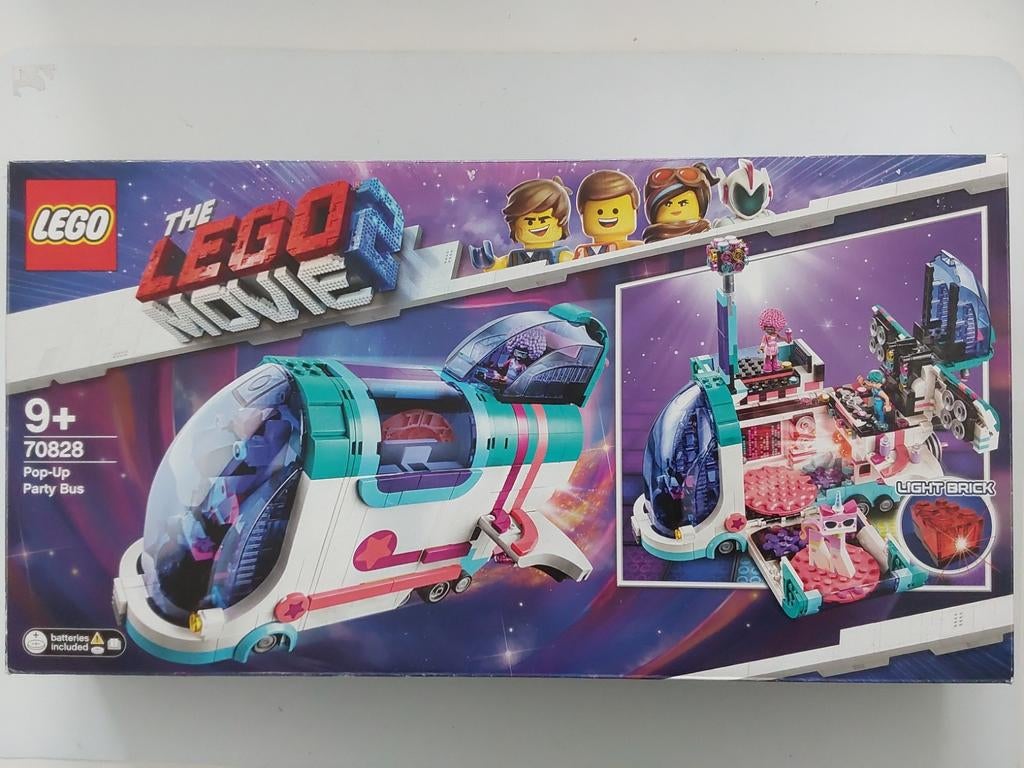 Lego 70828 The Lego Movie 2 Pop - Up Party Bus 🆕️, Ophalen of Verzenden, Nieuw, Complete set, Lego