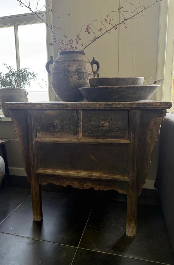 Chinese wandtafel / dressoir SALE!!, Ophalen, 100 tot 150 cm, Bergen op zoom, Info@biekkies.nl