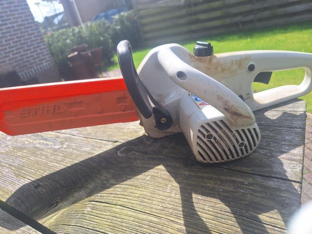 Stihl kettingzaag type E140, Ophalen, Gebruikt, Kettingzaag, 30 tot 70 mm