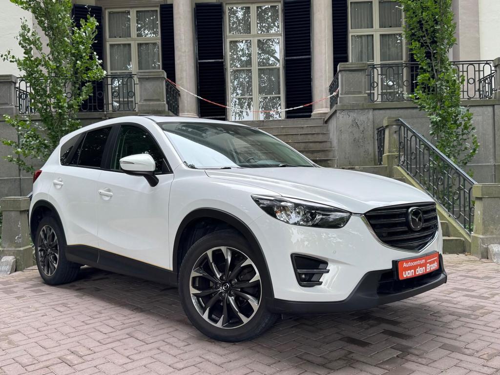 Mazda CX-5 2.5 SkyActiv-G 192 GT-M 4WD Automaat Navi Sch-Dak, Auto's, Mazda, Automaat, Gebruikt, Zwart, Bedrijf