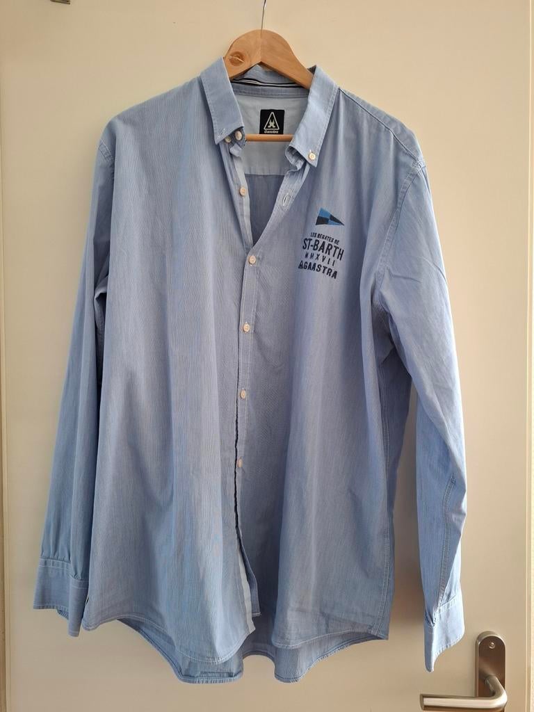 Gaastra overhemd Lichtblauw, Ophalen of Verzenden, Zo goed als nieuw, Blauw, Overige halswijdtes