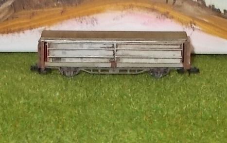 N spoor wagon 6 Fleischmann, Gebruikt, Gelijkstroom, Fleischmann, Wagon