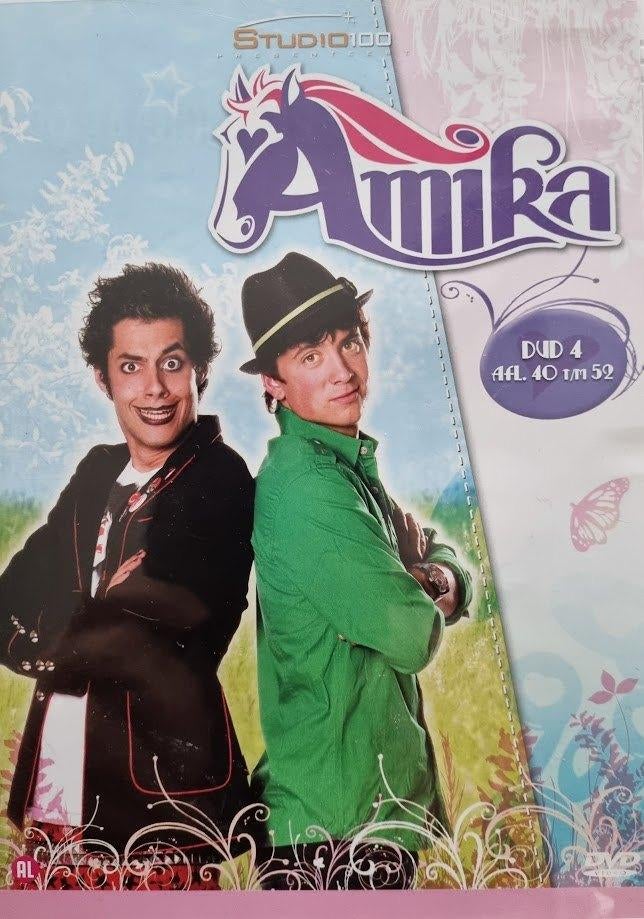 DVD Amika - DVD 4: Aflevering 40 t/m 52, Cd's en Dvd's, Avontuur, Alle leeftijden, Ophalen of Verzenden, Zo goed als nieuw