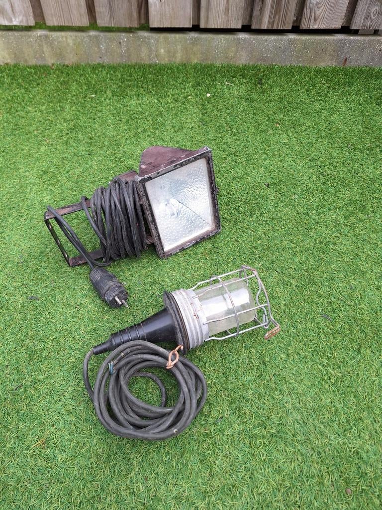 Bouwlamp en looplamp, Doe-het-zelf en Verbouw, Bouwverlichting, Ophalen of Verzenden, Gebruikt, Lamp