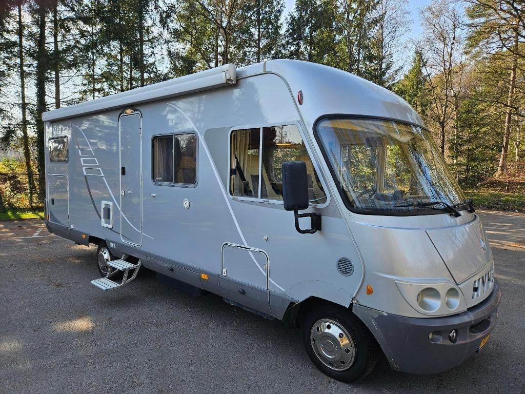 Hymer B700 mercedes automaat B/C rijbewijs, Automaat, Ringverwarming, 7 tot 8 meter, Bedrijf