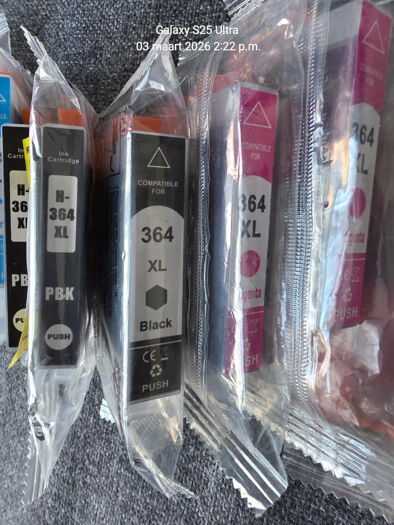 HP 364XL Inktcartridges - Nieuw en Compatibel, Ophalen of Verzenden, Nieuw, Cartridge, HP (Compatibel)