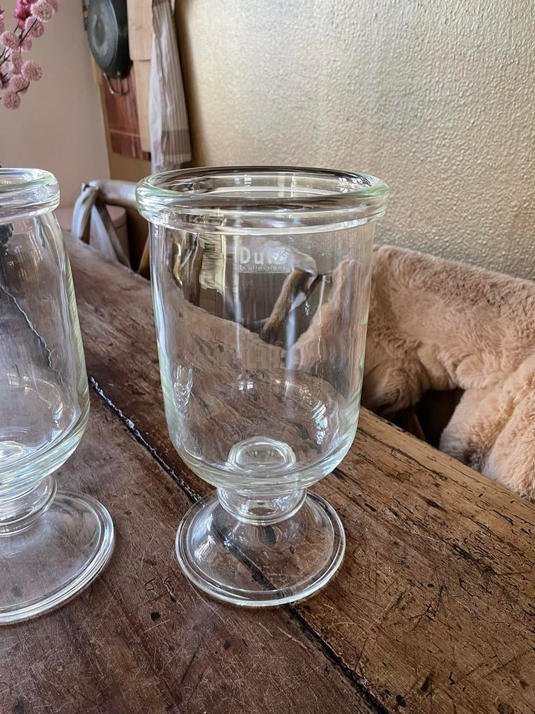 2 Dutz windlichten, Ophalen of Verzenden, Zo goed als nieuw, Overige materialen, 25 tot 50 cm