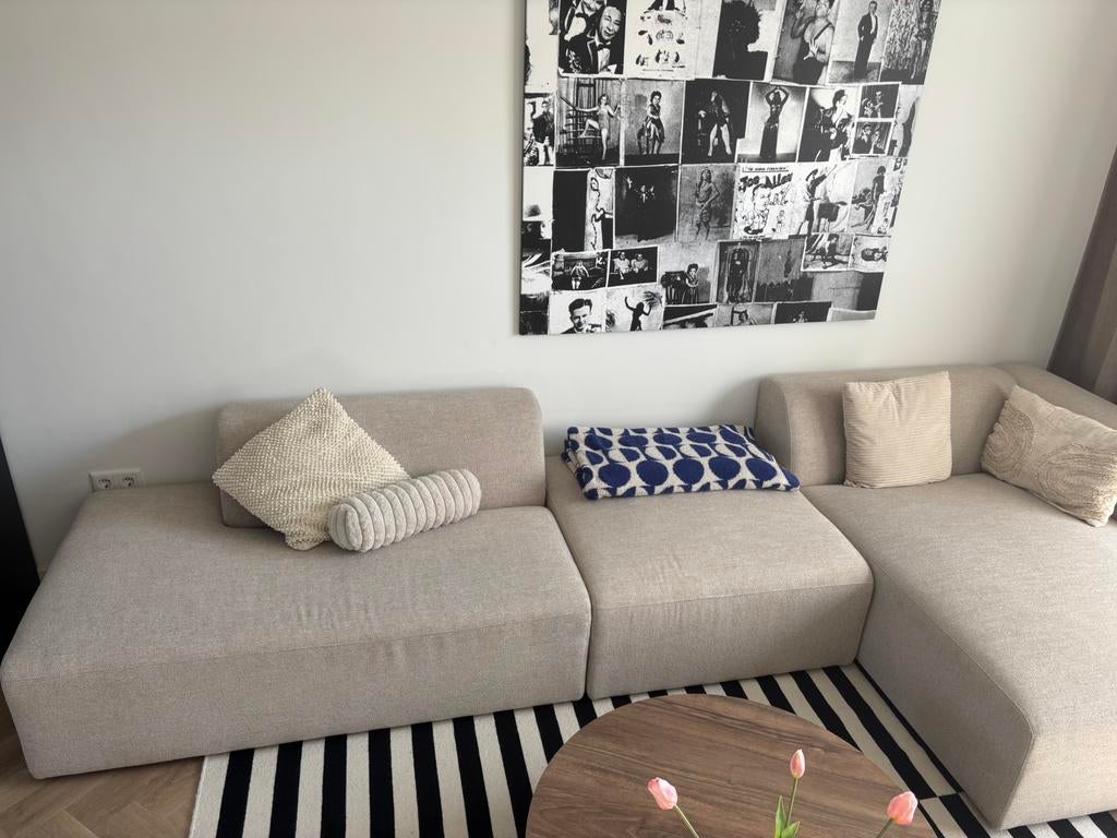 By Sidde hoekbak Finn + hocker, Ophalen, Zo goed als nieuw, Stof