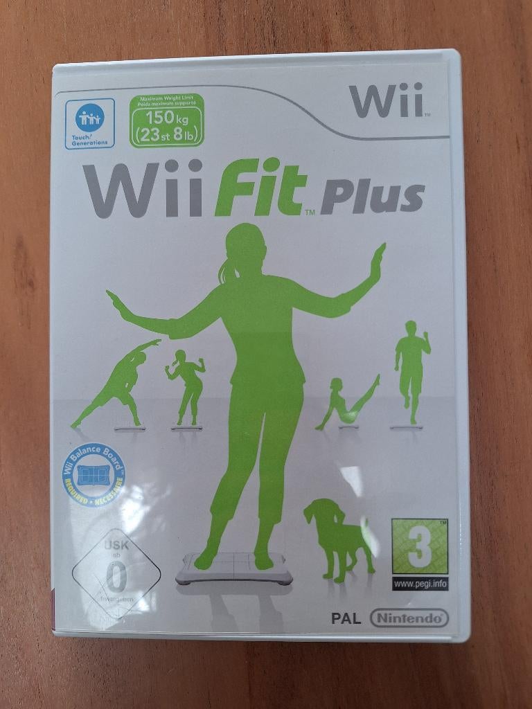 Wii Fit Plus (incl Balance Bord), Ophalen, 1 speler, Zo goed als nieuw, Vanaf 3 jaar