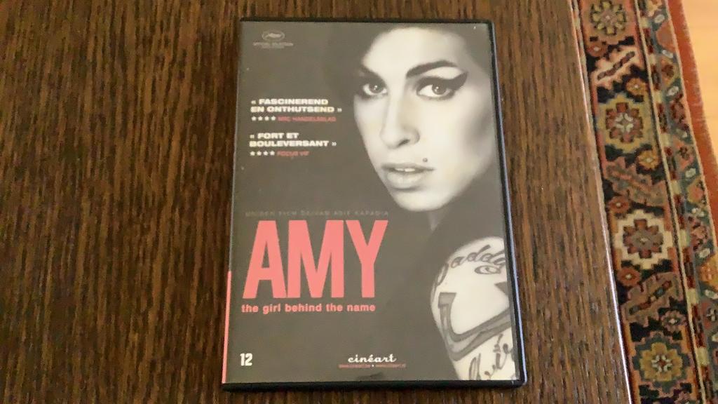 Dvd. Amy Winehouse, Ophalen of Verzenden, 2000 tot heden, Zo goed als nieuw