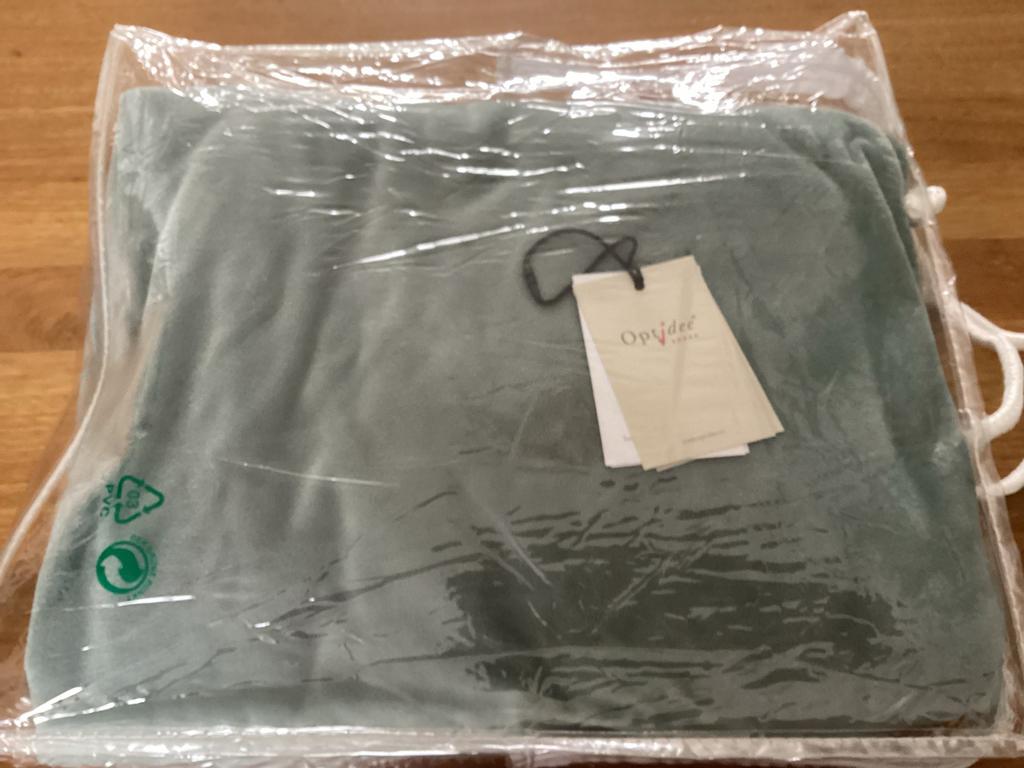 Optidee Optimink Hoeslaken 80x200 cm - Zo goed als nieuw, Eenpersoons, Ophalen of Verzenden, Zo goed als nieuw, Wit