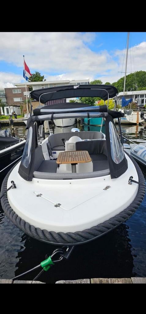 Sloep Honda 15PK  Bj2023 Valory 475, Ophalen, 10 tot 30 pk, Zo goed als nieuw, 3 tot 6 meter