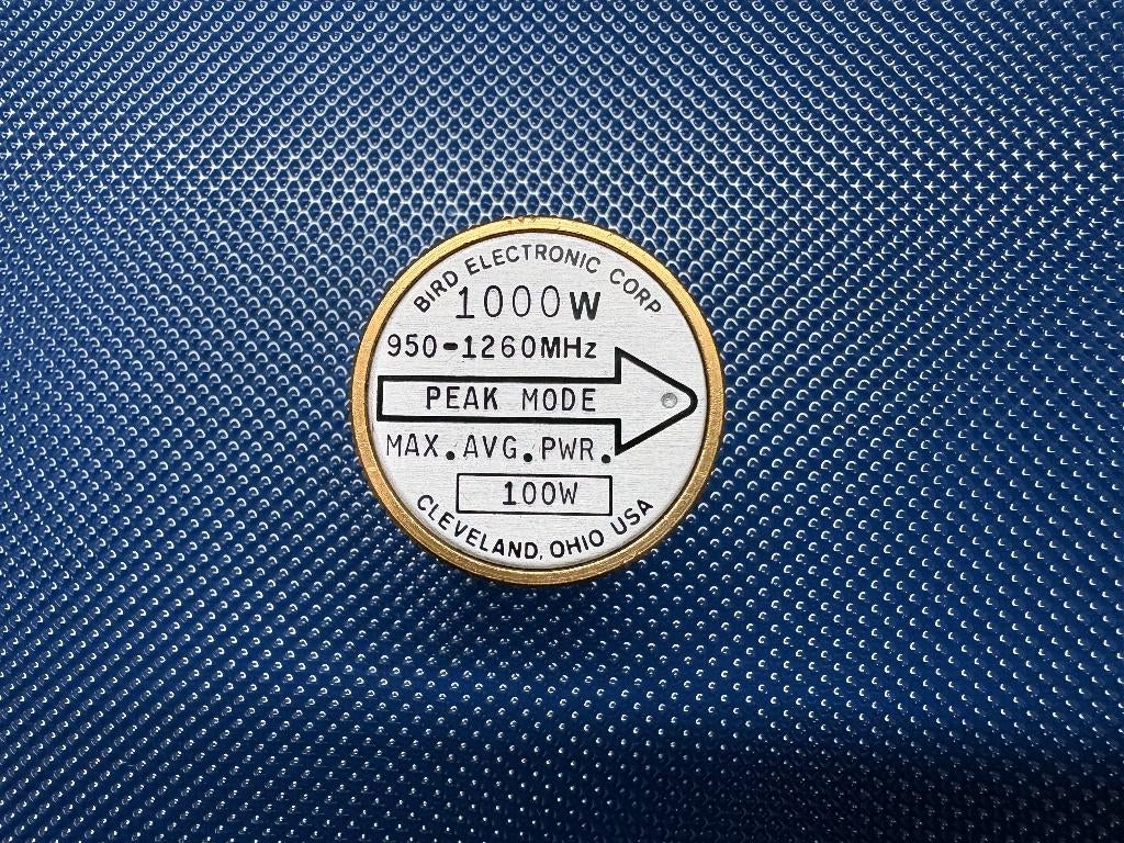 Bird 43 meetkopje 1000J 950-1.26 Ghz, Telecommunicatie, Ophalen of Verzenden, Gebruikt