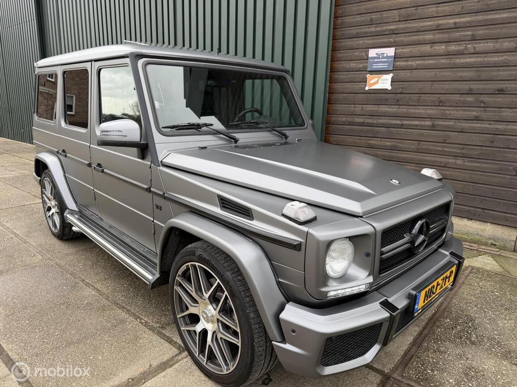 Mercedes-Benz G-klasse 55 AMG BTW Youngtimer, Auto's, Mercedes-Benz, Automaat, Gebruikt, G-Klasse, Bedrijf