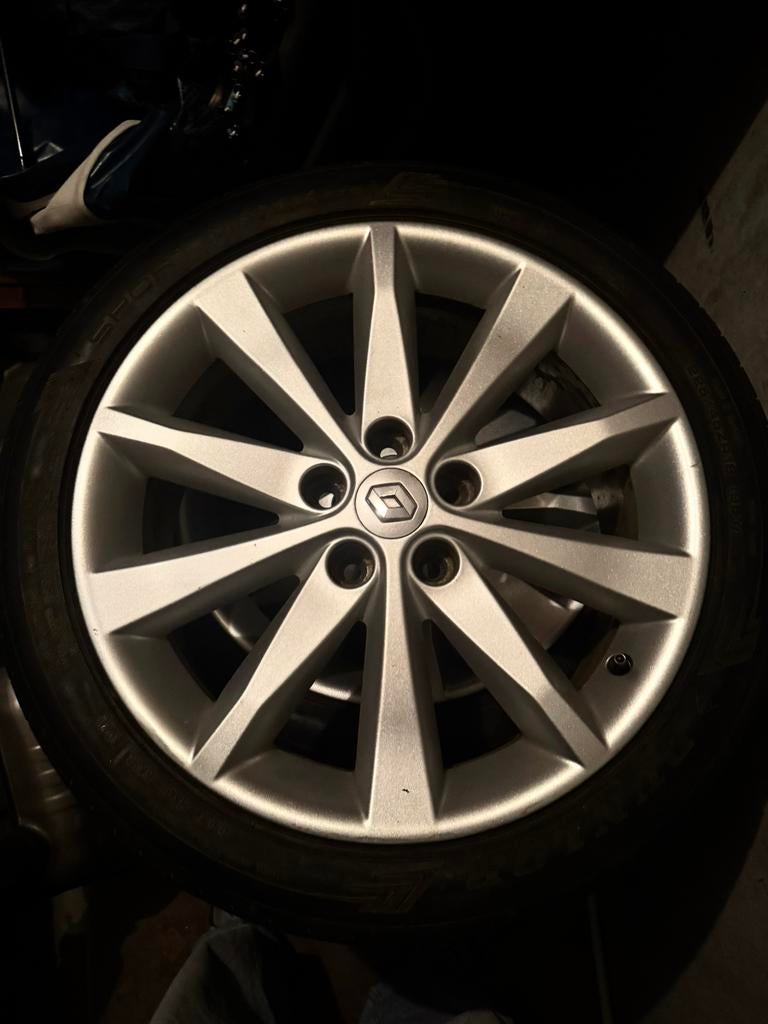 Velgen Renault, Ophalen, 18 inch, Velg(en), Zomerbanden