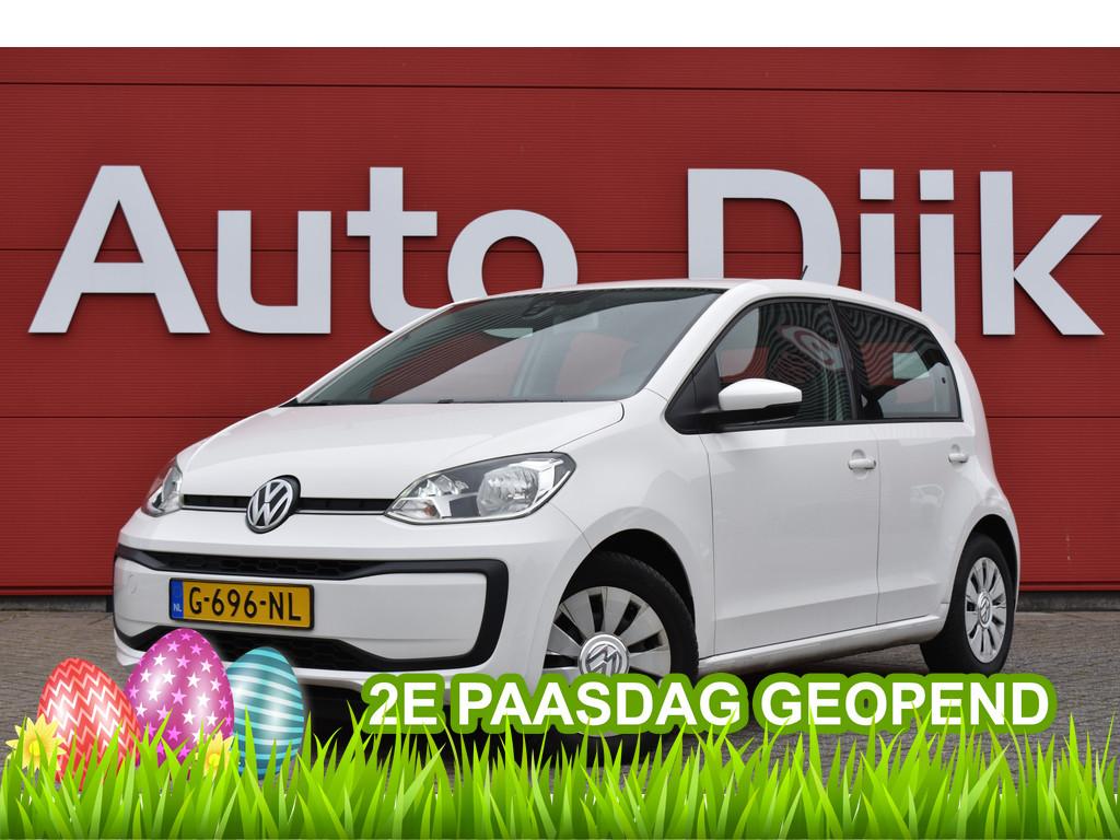 Volkswagen up! 1.0 BMT move up! LED | Airco | DAB | Bluetoot, Voorwielaandrijving, Stof, Gebruikt, Met garantie (alle)