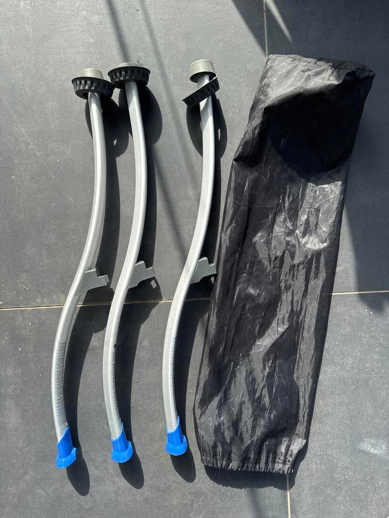 Set van 3 poten voor cadac skottelbraai, Caravans en Kamperen, Kampeeraccessoires, Ophalen of Verzenden, Gebruikt