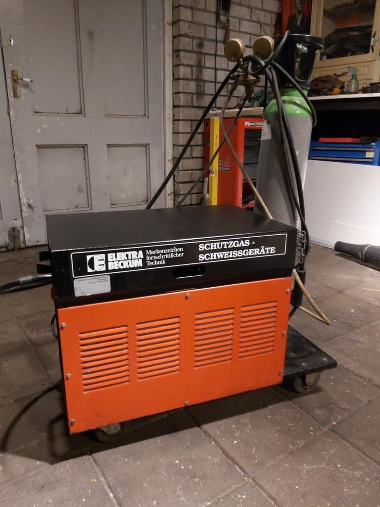 Elektra Beckum Schweißgerät MIG/MAG 150/25 T Turbo, Ophalen, Co2