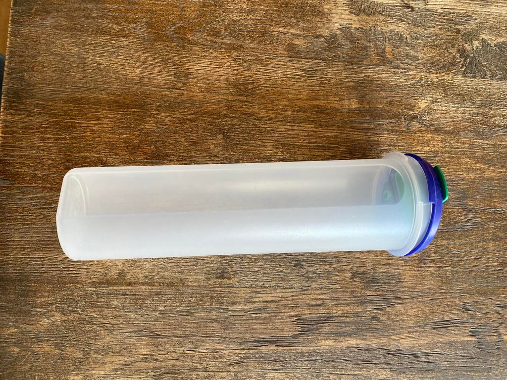 Tupperware spaghetti beker, Huis en Inrichting, Keuken | Tupperware, Ophalen of Verzenden, Zo goed als nieuw, Beker of Kan