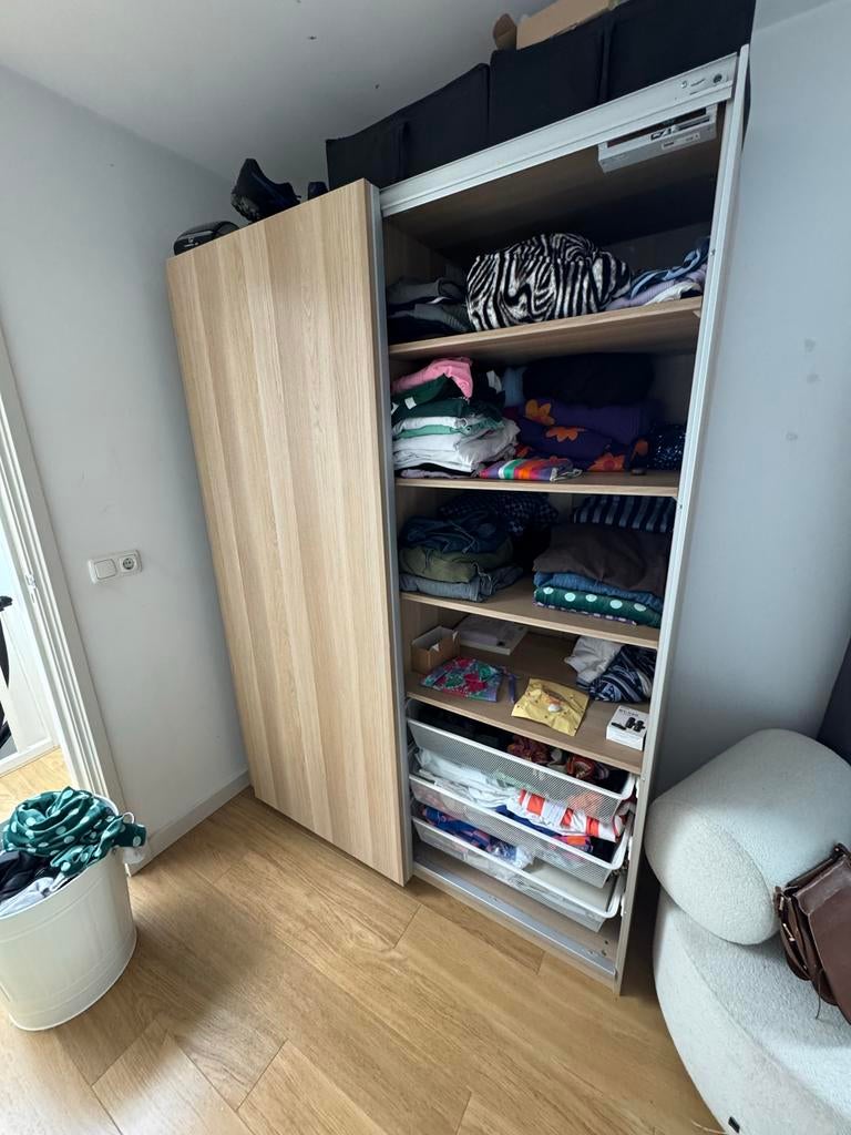 IKEA PAX / HASVIK kast, Ophalen, Gebruikt, 150 tot 200 cm, Met lade(s)