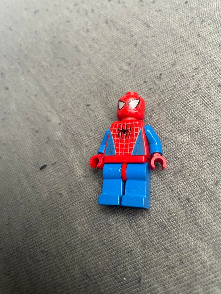 LEGO Minifiguur Spider-Man (spd001) uit Spider-Man 1 (2003), Ophalen, Gebruikt, Losse stenen, Lego