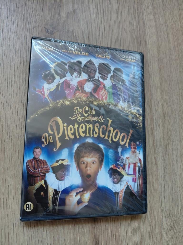 De Club Van Sinterklaas - De Pietenschool DVD. NIEUW IN SEAL, Avontuur, Alle leeftijden, Ophalen of Verzenden, Nieuw in verpakking